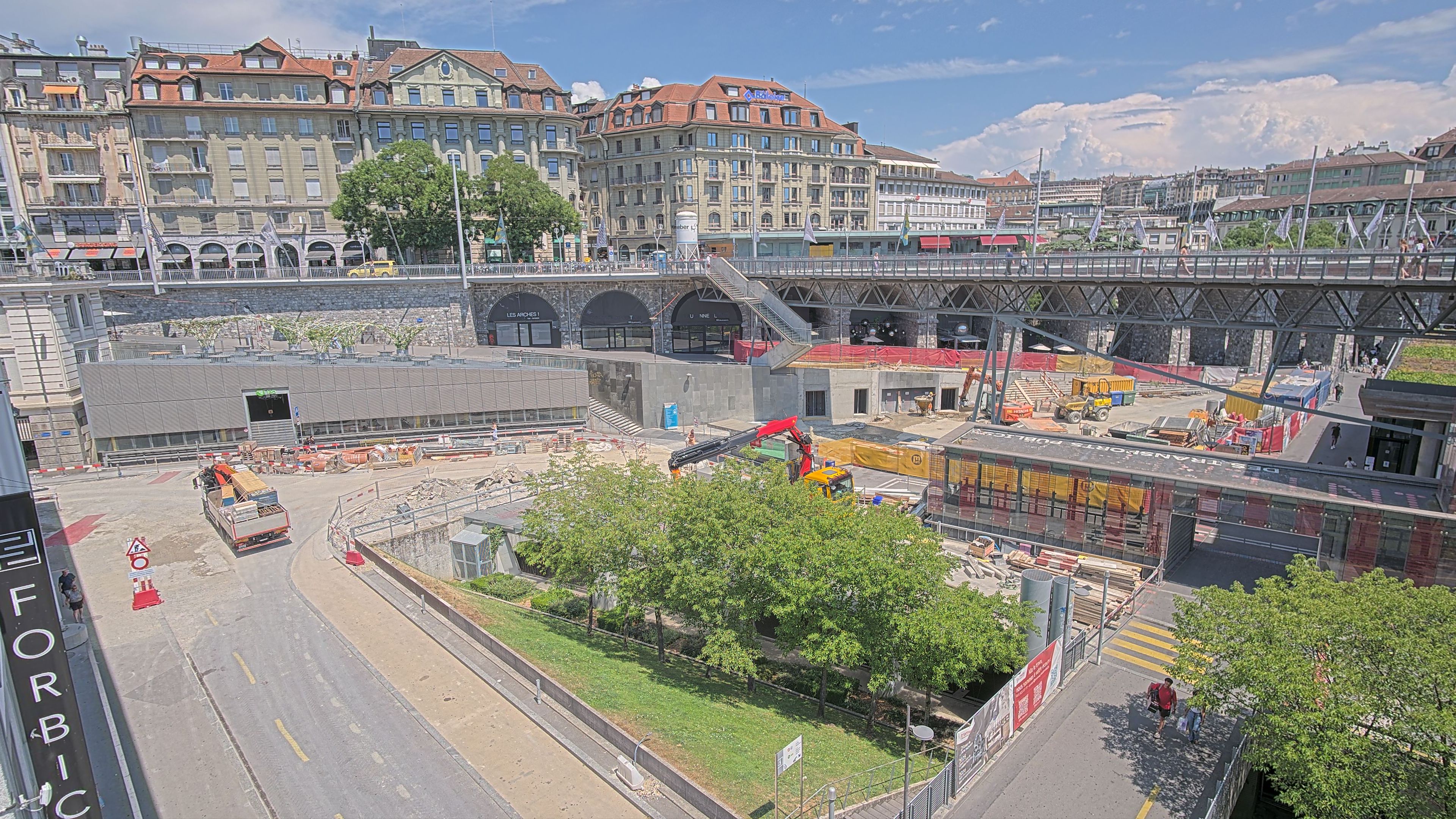 Image du chantier en temps réel
