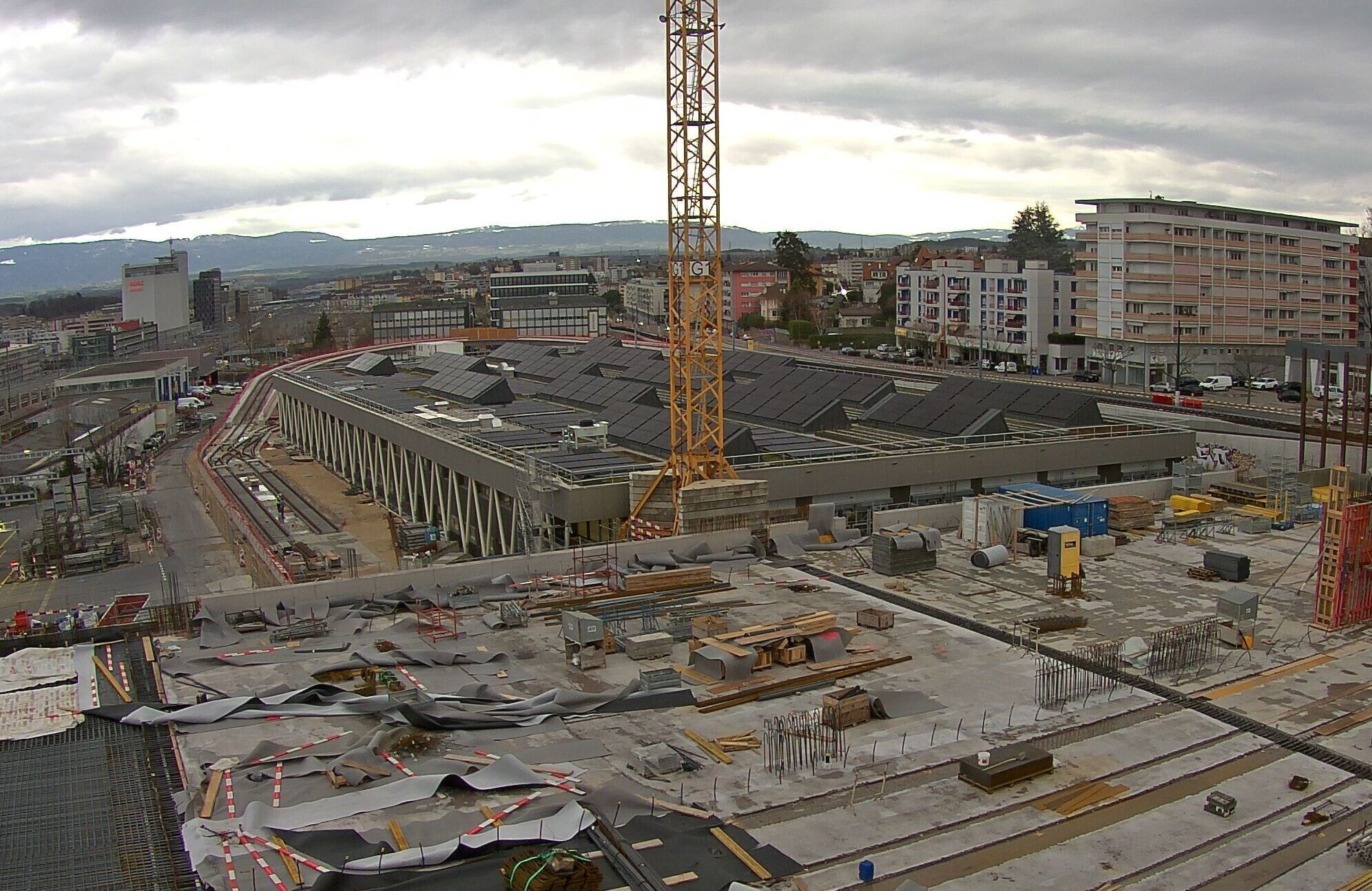 Image du chantier en temps réel